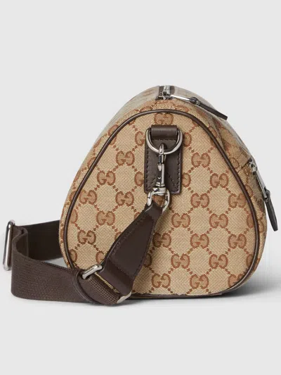 Gucci Unisex Brown Leather Bag