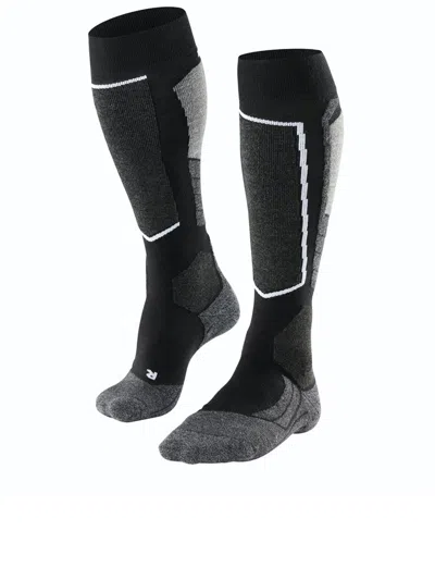 Falke Sk2 Black Socks In Black