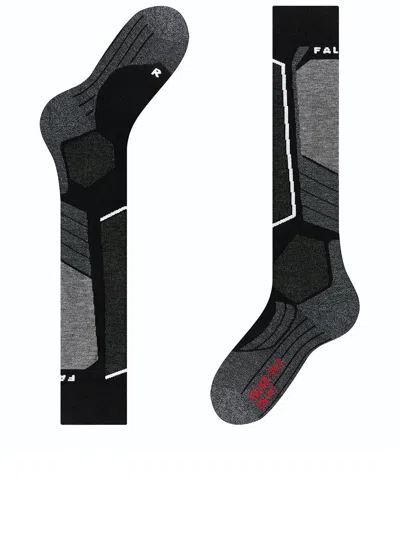 Falke Sk2 Black Socks In Black