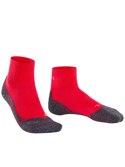 Falke Tk2 Explore Cool Short Socks In Red