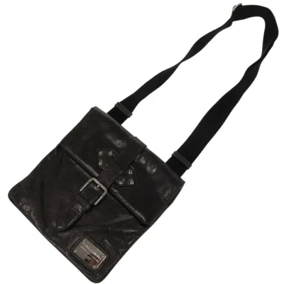 Pre-owned Dolce & Gabbana Black Leather Shoulder Bag ()