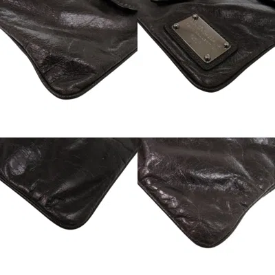 Pre-owned Dolce & Gabbana Black Leather Shoulder Bag ()