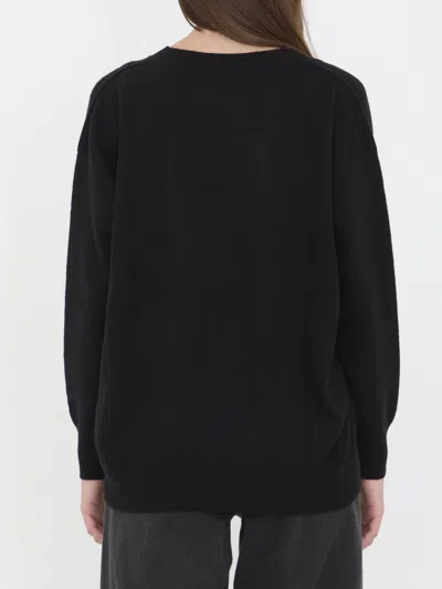 Lisa Yang Erna V-neck Cashmere Sweater In Black
