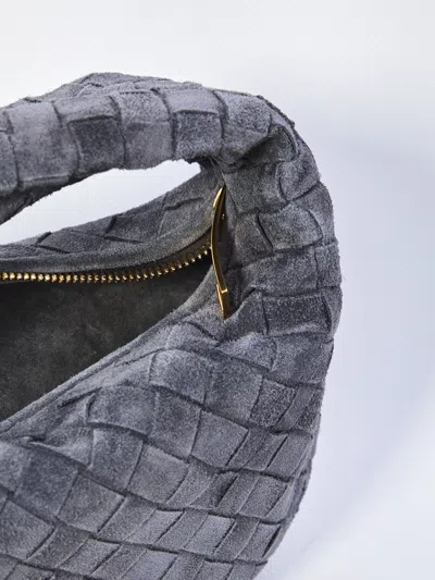 Bottega Veneta Women Graphite Mini Jodie Bag In Brown