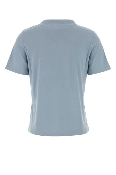 Chloé Graphic Printed Crewneck T-shirt In Blue