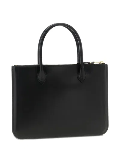 Comme Des Garçons Wallet Zip Pouch With Two Handles In Black