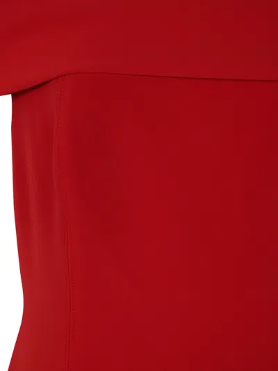 Ralph Lauren Lauren  "adlar" Short Sleeves Gown Long Dress In Gray