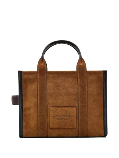 Marc Jacobs The Suede Medium Tote Bag In Brown