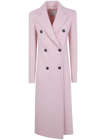 Sportmax Max Mara  "comune" Classic Coat In Pink