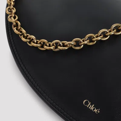 Chloé Icons Leather Shoulder Bag In Black