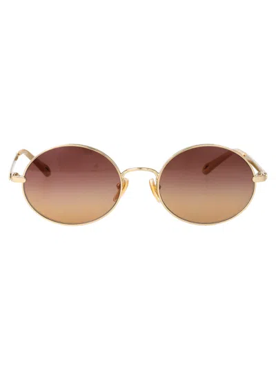 Chloé Chloe Round Sunglasses Ch0326 S 001 In Multi