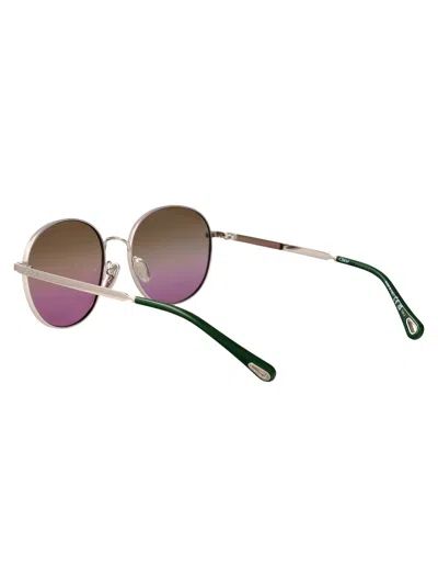 Chloé Chloe Geometrical Sunglasses Ch0325 S 002 In Multi