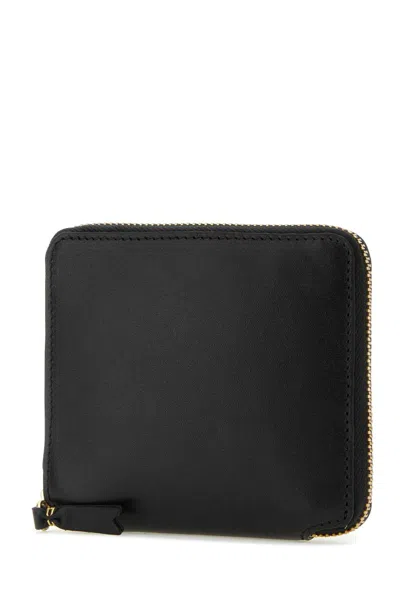 Comme Des Garçons Wallet Classic Leather Line Wallet In Gold