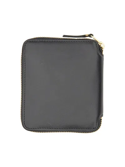 Comme Des Garçons Wallet Classic Leather Line Wallet In Gold