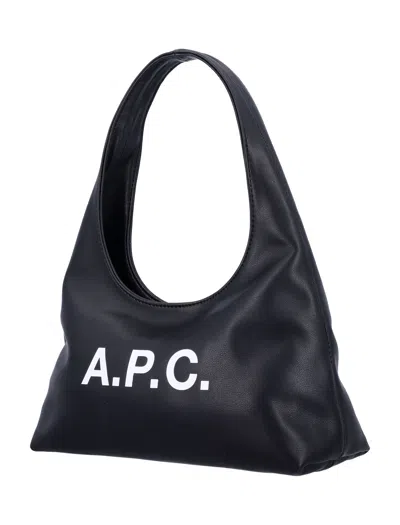 Apc Baby Ninon Shoulder Bag In Gray