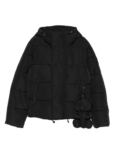 Barrow Hooded Quilted Jacket In Black