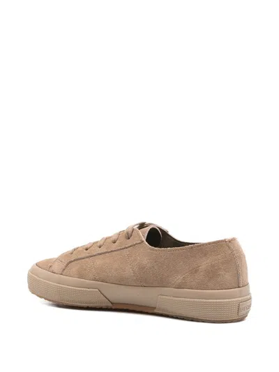 Superga 2750 Suede Flesh Out Shoes In Brown