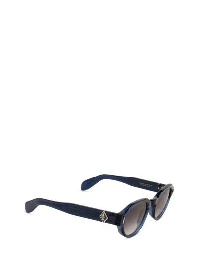 Cutler And Gross Cutler & Gross Sunglasses In Blue