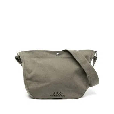 Apc A.p.c. Bum Bags In Green