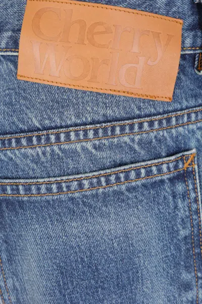 Cherry World Jeans In Blue