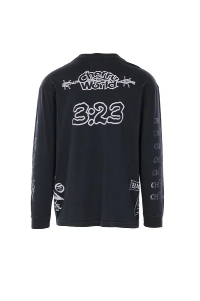 Cherry World T-shirts And Polos In Black