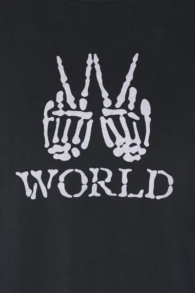 Cherry World T-shirts And Polos In Black