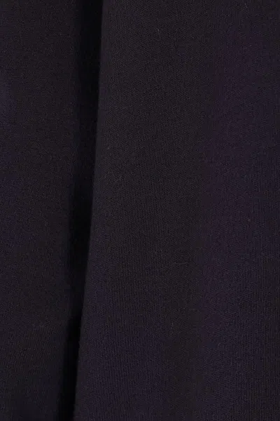 Max Mara Wool And Viscose Pullover With Raglan Sleeves In Blue