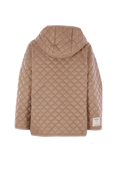 Max Mara The Cube Coats In Brown