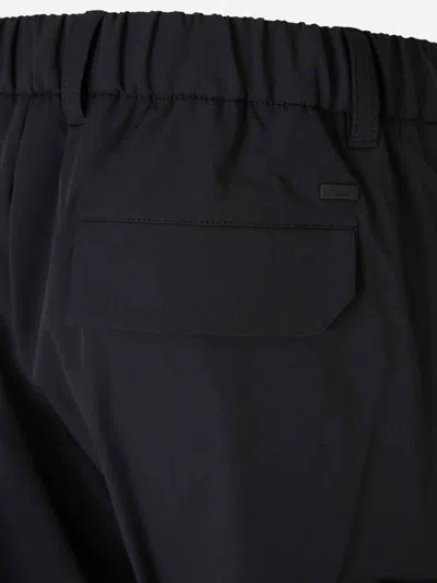 Herno Cargo Pants In Blue