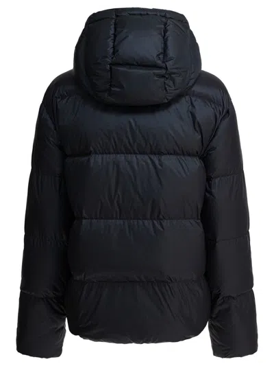 Polo Ralph Lauren Water-repellent Quilted Down Jacket With Detachable Hood Clothing In Black