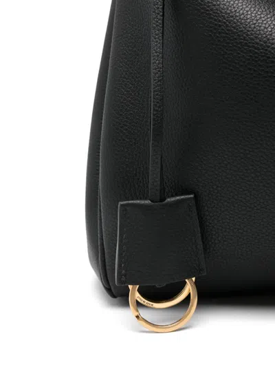 Balenciaga Rodeo Medium Smooth Leather Hand Bags In Black