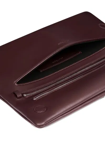 Courrèges Courregès Clutch Bag With Flap In Brown