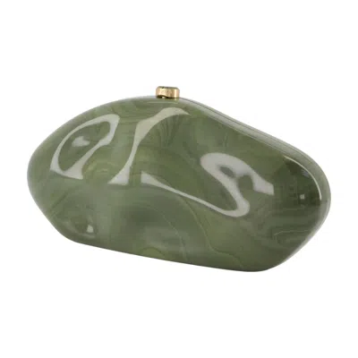 Cult Gaia The Caldera Clutch In Brown