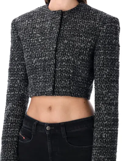 Diesel Herno Pink Wool Sweater In Pink