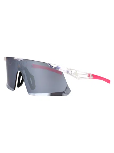 Adidas Originals Cristallo / Fumo Specchiato Injected Sunglasses In Gray
