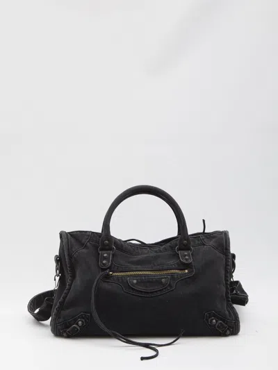 Balenciaga Sleep No More Light Blue Silk Shirt In Neutral