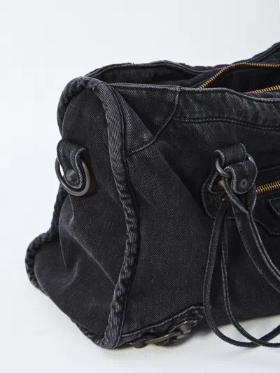 Balenciaga Sleep No More Light Blue Silk Shirt In Neutral