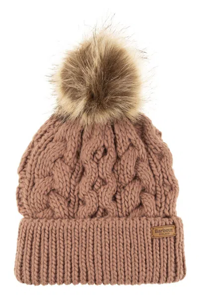 Barbour Penshaw - Hat And Scarf Set In Brown