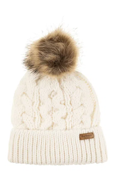 Barbour Penshaw - Hat And Scarf Set In Black