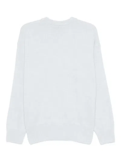 Hugo Boss Boss Wool Crew Neck Sweater In White