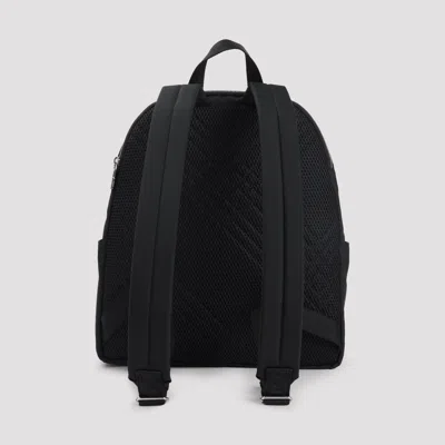 Burberry Black Backpack With Spacious Design And Padded Straps