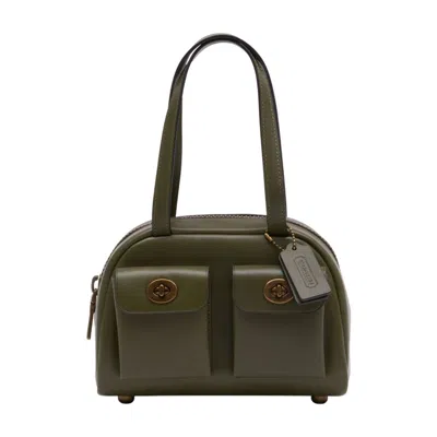 Coach Originals Twin 20 Shoulder Bag In Green