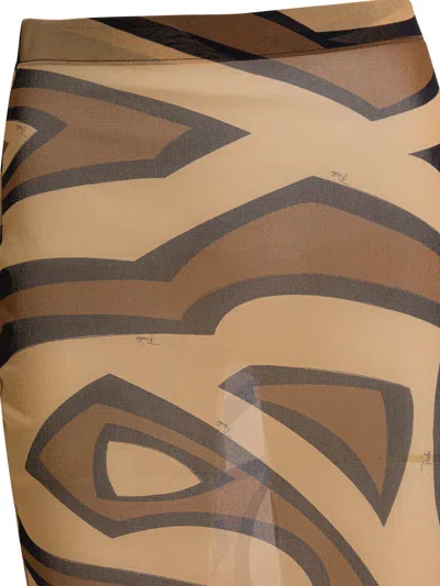 Pucci Ganni Hand-knit Jumper In Multi