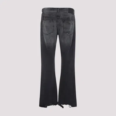 Enfants Riches Deprimes Flared Denim Cotton Jeans In Black