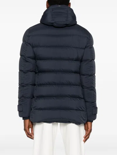 Herno L Eskimo Hooded Nylon Down Jacket In Multi