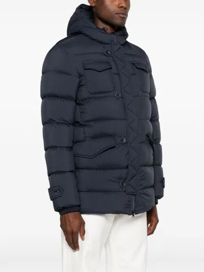 Herno L Eskimo Hooded Nylon Down Jacket In Multi