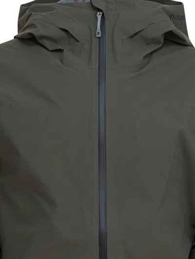 Houdini Sportswear Green Recycled Polyester Jacket In Brown