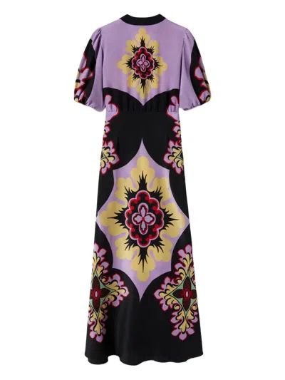 La Doublej La Double J Floral Patterned Dress In Multi