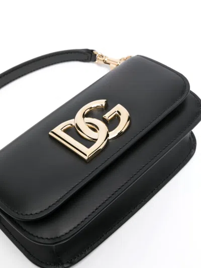 Dolce & Gabbana Women's Leather Shoulder Bag In Black