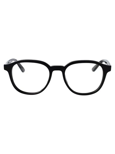Bottega Veneta Black Acetate Optical Glasses In Black